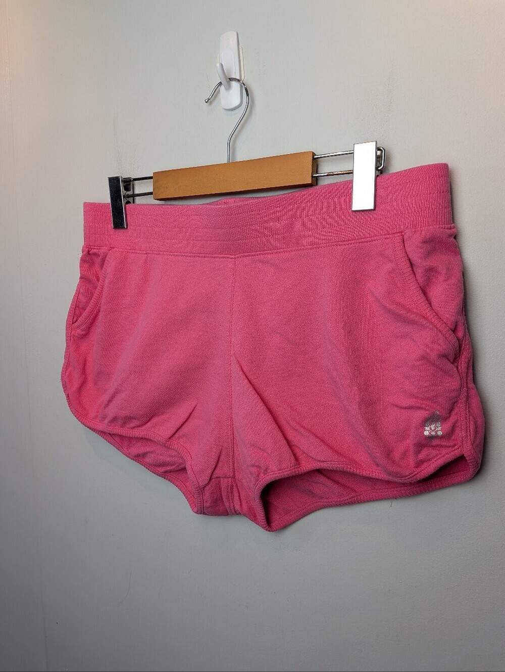 FREE PEOPLE We The Free Pink Mini Short Women Size Medium Stretch 70' Style